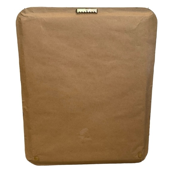 Vintage 1987 Counted Cross Stitch Shells & Floral Vase Gold Framed Wall Decor - Picture 5 of 7